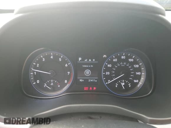 ✅ 2020 Hyundai Kona SEL • VIN: KM8K22AA1LU504555 • Лот: 74718004. Опубликован ранее на Copart с пробегом 21 411 миль. Бесплатный доступ к архиву аукционных продаж из США и подробный отчёт об истории автомобиля на DreamBid. Изображение 9.