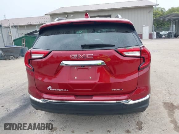 ✅ 2023 GMC Terrain SLT • VIN: 3GKALVEG9PL137888 • Lot: 42238286. Listed on IAAI with 50,046 mi. Free auction sales archive from the USA and detailed vehicle history report at DreamBid. Image 16.