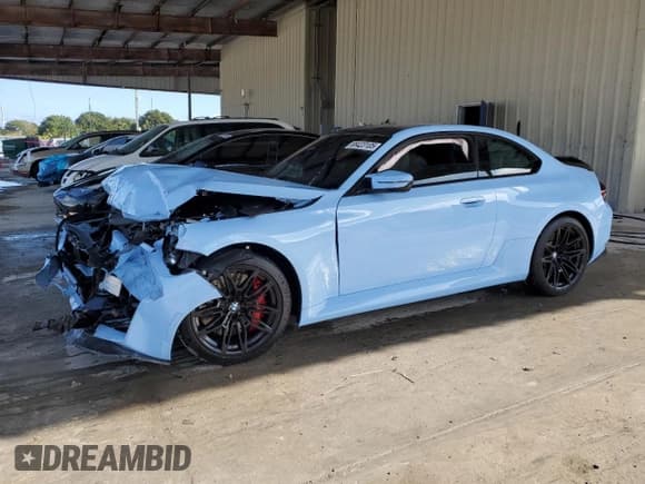 ✅ 2024 BMW M2 • VIN: 3MF13DM04R8E42079 • Lot: 88423105. Wystawiony na Copart z przebiegiem 3 168 mil. Bezpłatny archiwum sprzedaży aukcyjnych z USA i szczegółowy raport historii pojazdu na DreamBid. Zdjęcie 1.