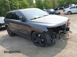 ✅ 2015 Jeep Grand Cherokee Overland • VIN: 1C4RJFCT4FC190728 • Lot: 42383330. Listed on IAAI with Not provided. Free auction sales archive from the USA and detailed vehicle history report at DreamBid. Image 1.