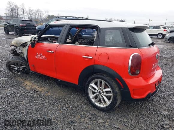 ✅ 2012 MINI Countryman S • VIN: WMWZC5C54CWL63113 • Lot: 42091657. Listed on IAAI with 192,450 mi. Free auction sales archive from the USA and detailed vehicle history report at DreamBid. Image 3.