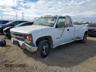 ✅ 1996 Chevrolet Silverado 3500 • VIN: 1GCHC39R2TE218607 • Lot: 82351165. Listed on Copart with 81,636 mi. Free auction sales archive from the USA and detailed vehicle history report at DreamBid. Image 1.