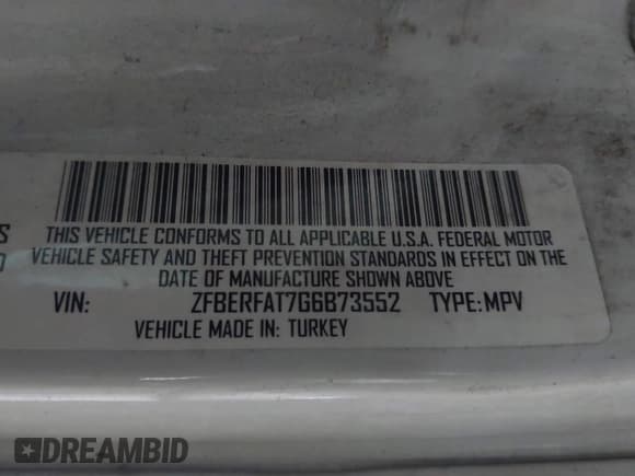 ✅ 2016 Ram ProMaster City Cargo Tradesman • VIN: ZFBERFAT7G6B73552 • Лот: 43743601. Опубликован ранее на IAAI с пробегом 148 862 миль. Бесплатный доступ к архиву аукционных продаж из США и подробный отчёт об истории автомобиля на DreamBid. Изображение 9.