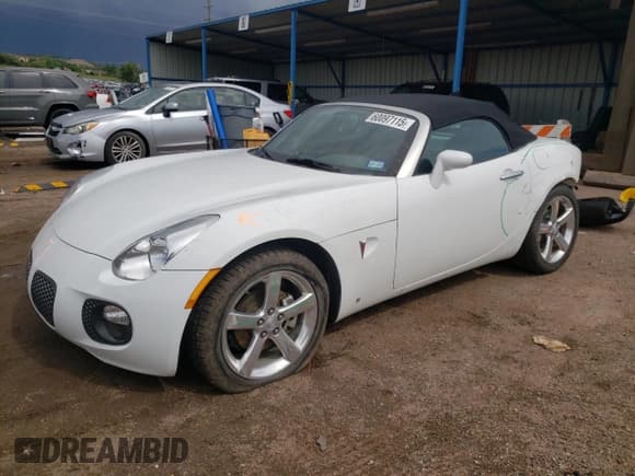 ✅ 2008 Pontiac Solstice GXP • VIN: 1G2MF35X88Y122582 • Lot: 60097115. Listed on Copart with 15,206 mi. Free auction sales archive from the USA and detailed vehicle history report at DreamBid. Image 1.