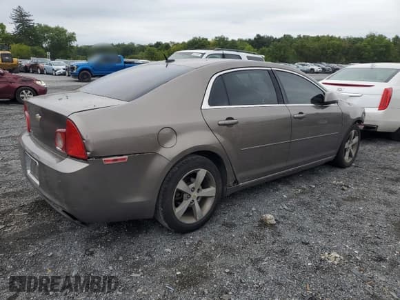 ✅ 2011 Chevrolet Malibu 1LT • VIN: 1G1ZC5E10BF154861 • Lot: 69851614. Listed on Copart with Not provided. Free auction sales archive from the USA and detailed vehicle history report at DreamBid. Image 3.