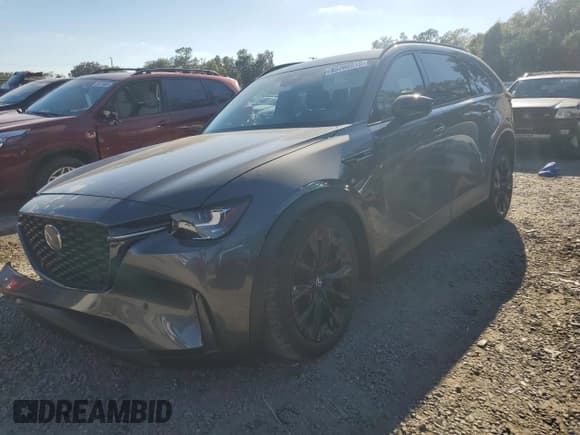 ✅ 2025 Mazda CX-90 Premium Sport • VIN: JM3KKCHA3S1225311 • Lot: 85708515. Listed on Copart with 2,372 mi. Free auction sales archive from the USA and detailed vehicle history report at DreamBid. Image 1.