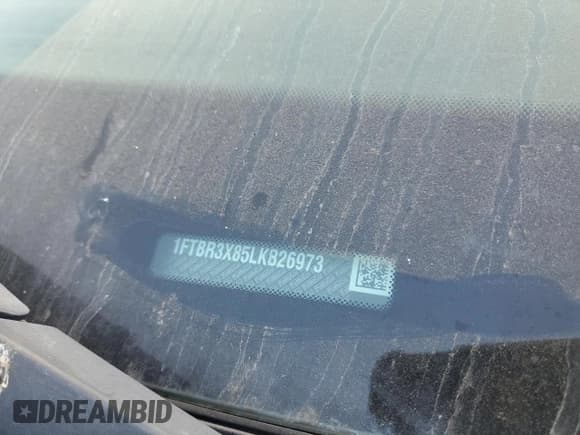 ✅ 2020 Ford Transit Cargo • VIN: 1FTBR3X85LKB26973 • Lot: 63523065. Listed on Copart with 81,889 mi. Free auction sales archive from the USA and detailed vehicle history report at DreamBid. Image 13.