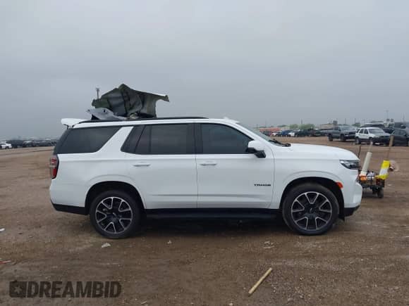 2023 Chevrolet Tahoe RST with VIN 1GNSKRKD4PR427153, listed as a IAAI auction lot 41906796 with 23,113 mi miles and . Bid and sale history available at DreamBid. Image 14.