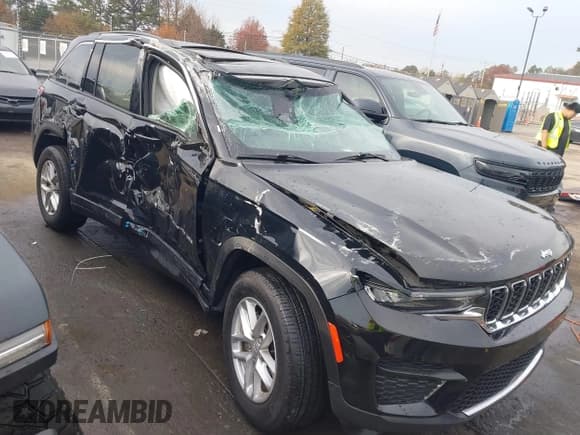 ✅ 2023 Jeep Grand Cherokee Laredo • VIN: 1C4RJHAG6PC671728 • Lot: 40897386. Listed on IAAI with Not provided. Free auction sales archive from the USA and detailed vehicle history report at DreamBid. Image 1.