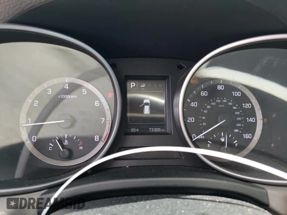 ✅ 2017 Hyundai Santa Fe 2.4L • VIN: 5XYZU3LB4HG381139 • Лот: 46421443. Опубликован ранее на Copart с пробегом 73 306 миль. Бесплатный доступ к архиву аукционных продаж из США и подробный отчёт об истории автомобиля на DreamBid. Изображение 9.