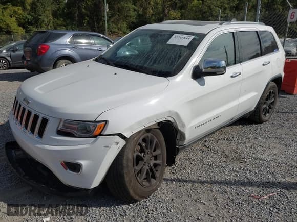 ✅ 2015 Jeep Grand Cherokee Limited • VIN: 1C4RJEBG6FC199851 • Lot: 43243844. Listed on IAAI with 141,381 mi. Free auction sales archive from the USA and detailed vehicle history report at DreamBid. Image 17.
