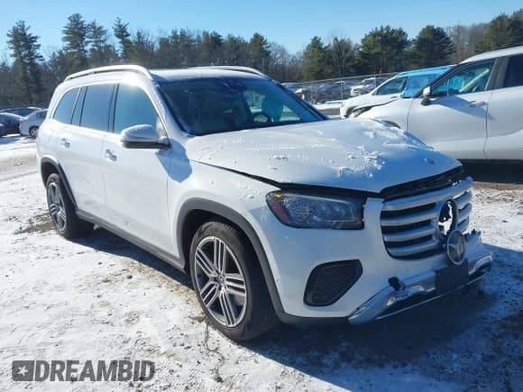 ✅ 2024 Mercedes-Benz GLS 450 • VIN: 4JGFF5KE1RB037358 • Lot: 41334345. Wystawiony na IAAI z przebiegiem 16 064 mil. Bezpłatny archiwum sprzedaży aukcyjnych z USA i szczegółowy raport historii pojazdu na DreamBid. Zdjęcie 1.