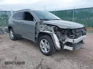2024 Jeep Compass Latitude с VIN 3C4NJDBN7RT604387, выставлен на аукционе IAAI как лот 43171236 с пробегом 43 438 миль миль и . История ставок и продаж доступна на DreamBid. Изображение 1.