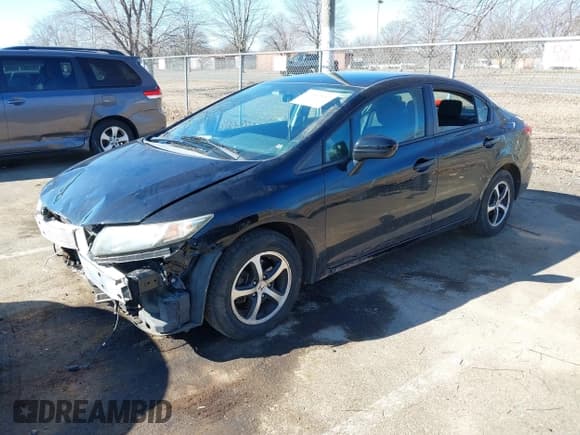 ✅ 2015 Honda Civic SE • VIN: 19XFB2F73FE238235 • Lot: 41662447. Listed on IAAI with 144,077 mi. Free auction sales archive from the USA and detailed vehicle history report at DreamBid. Image 2.
