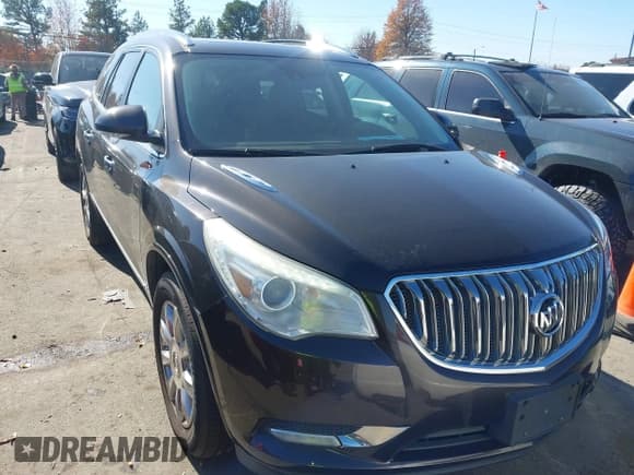 ✅ 2014 Buick Enclave Premium • VIN: 5GAKVCKD1EJ334164 • Lot: 43685431. Wystawiony na IAAI z przebiegiem 272 701 mil. Bezpłatny archiwum sprzedaży aukcyjnych z USA i szczegółowy raport historii pojazdu na DreamBid. Zdjęcie 1.
