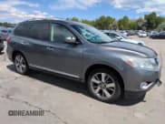 ✅ 2016 Nissan Pathfinder Platinum • VIN: 5N1AR2MM8GC614494 • Lot: 63837075. Wystawiony na Copart z przebiegiem 111 526 mil. Bezpłatny archiwum sprzedaży aukcyjnych z USA i szczegółowy raport historii pojazdu na DreamBid. Zdjęcie 4.