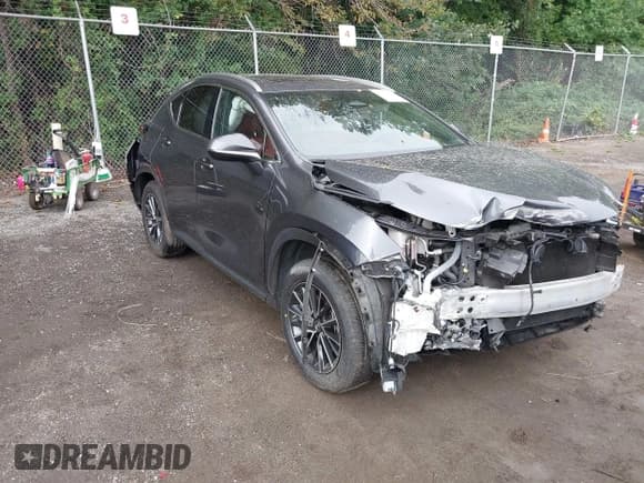 ✅ 2022 Lexus NX 350 Premium • VIN: JTJGGCEZ5N2004766 • Lot: 43296877. Listed on IAAI with 31,345 mi. Free auction sales archive from the USA and detailed vehicle history report at DreamBid. Image 1.