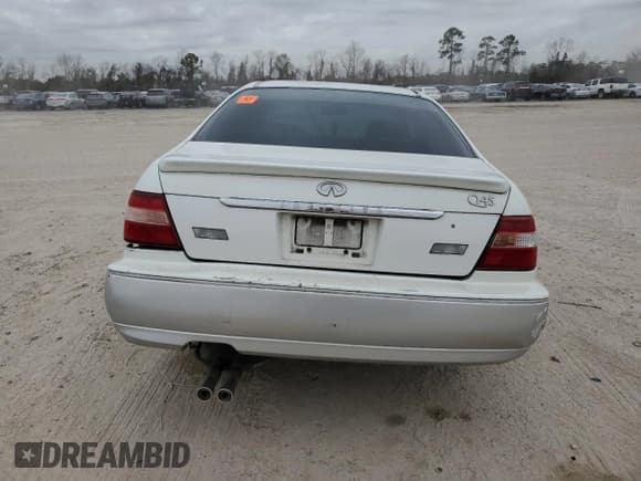 ✅ 1999 Infiniti Q45 • VIN: JNKBY31A0XM602036 • Лот: 42103845. Опубликован ранее на Copart с пробегом 166 546 миль. Бесплатный доступ к архиву аукционных продаж из США и подробный отчёт об истории автомобиля на DreamBid. Изображение 6.