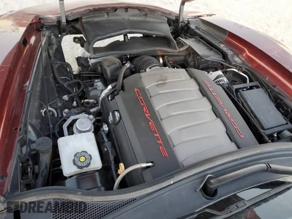 2019 Chevrolet Corvette 1LT with VIN 1G1YB2D75K5120858, listed as a Copart auction lot 76556084 with 28,932 mi miles and Salvage title. Bid and sale history available at DreamBid. Image 11.