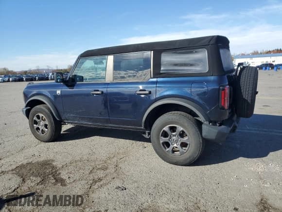 ✅ 2021 Ford Bronco • VIN: 1FMDE5BH8MLA88248 • Лот: 91268975. Опубликован ранее на Copart с пробегом 48 266 миль. Бесплатный доступ к архиву аукционных продаж из США и подробный отчёт об истории автомобиля на DreamBid. Изображение 2.