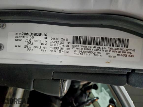 ✅ 2014 Jeep Cherokee Latitude • VIN: 1C4PJMCS9EW285429 • Lot: 95668785. Wystawiony na Copart z przebiegiem 186 104 mil. Bezpłatny archiwum sprzedaży aukcyjnych z USA i szczegółowy raport historii pojazdu na DreamBid. Zdjęcie 13.