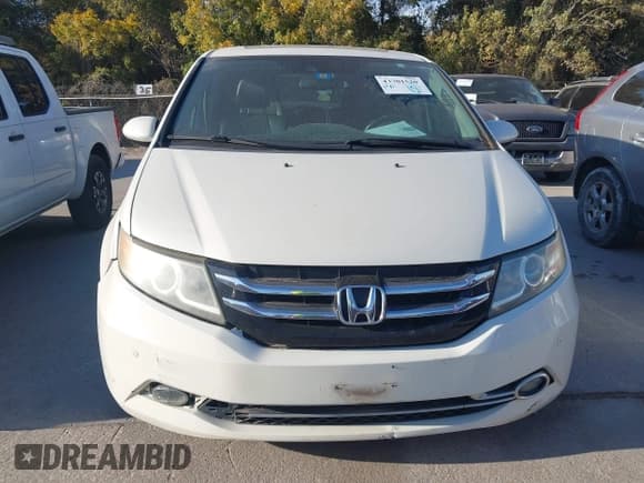 ✅ 2015 Honda Odyssey Touring Elite • VIN: 5FNRL5H96FB060244 • Lot: 43701520. Listed on IAAI with 185,250 mi. Free auction sales archive from the USA and detailed vehicle history report at DreamBid. Image 12.