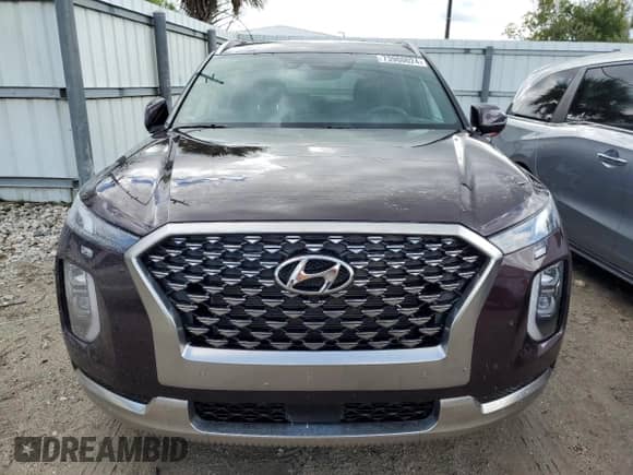 2022 Hyundai Palisade Calligraphy z VIN KM8R74HE5NU455075, wystawiony jako Copart lot #73960024 z przebiegiem Nie podano mil oraz Szkoda całkowita • Salvage title. Historia ofert i sprzedaży dostępna na DreamBid. Obrazek 5.