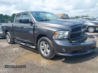 2019 Ram 1500 Tradesman with VIN 1C6RR7FT2KS615137, listed as a IAAI auction lot 42632449 with 22,683 mi miles and . Bid and sale history available at DreamBid. Image 1.