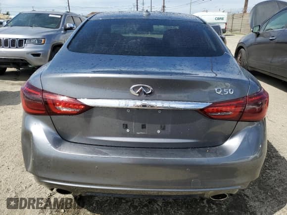 ✅ 2021 Infiniti Q50 Luxe • VIN: JN1EV7BP3MM706570 • Lot: 52813045. Listed on Copart with 13,354 mi. Free auction sales archive from the USA and detailed vehicle history report at DreamBid. Image 6.