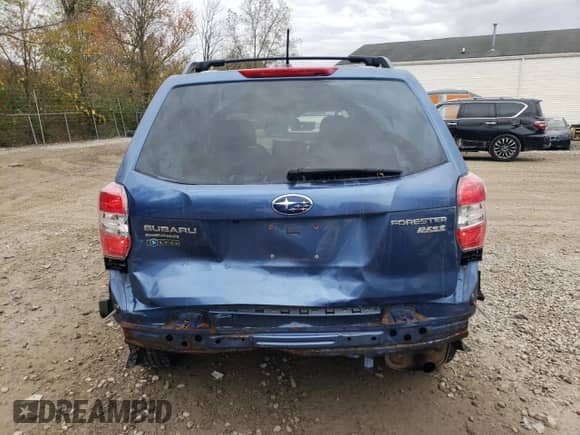 2015 Subaru Forester Premium with VIN JF2SJADCXFH548471, listed as a Copart auction lot 89860555 with 104,225 mi miles and Salvage title. Bid and sale history available at DreamBid. Image 6.
