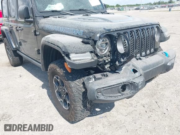 ✅ 2023 Jeep Wrangler Rubicon • VIN: 1C4JJXR60PW568189 • Лот: 42188577. Опубликован ранее на IAAI с пробегом 18 615 миль. Бесплатный доступ к архиву аукционных продаж из США и подробный отчёт об истории автомобиля на DreamBid. Изображение 6.