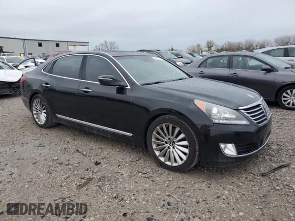 ✅ 2015 Hyundai Equus Ultimate • VIN: KMHGH4JH7FU094068 • Lot: 78850774. Listed on Copart with 155,068 mi. Free auction sales archive from the USA and detailed vehicle history report at DreamBid. Image 4.