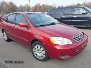 ✅ 2003 Toyota Corolla LE • VIN: 2T1BR32E13C001631 • Lot: 43601688. Wystawiony na IAAI z przebiegiem Nie podano. Bezpłatny archiwum sprzedaży aukcyjnych z USA i szczegółowy raport historii pojazdu na DreamBid. Zdjęcie 1.