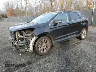 ✅ 2022 Ford Edge Titanium • VIN: 2FMPK4K98NBA55583 • Lot: 92814325. Wystawiony na Copart z przebiegiem 104 097 mil. Bezpłatny archiwum sprzedaży aukcyjnych z USA i szczegółowy raport historii pojazdu na DreamBid. Zdjęcie 1.