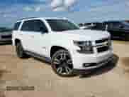 2019 Chevrolet Tahoe Premier z VIN 1GNSKCKJ6KR109319, wystawiony jako Copart lot #60488715 z przebiegiem 96 580 mil mil oraz Szkoda całkowita • Salvage title. Historia ofert i sprzedaży dostępna na DreamBid. Obrazek 4.