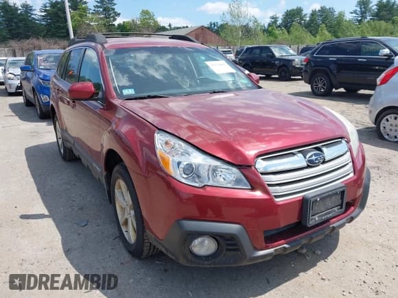 ✅ 2013 Subaru Outback Premium • VIN: 4S4BRBCC0D3201266 • Lot: 42556609. Listed on IAAI with 201,682 mi. Free auction sales archive from the USA and detailed vehicle history report at DreamBid. Image 1.