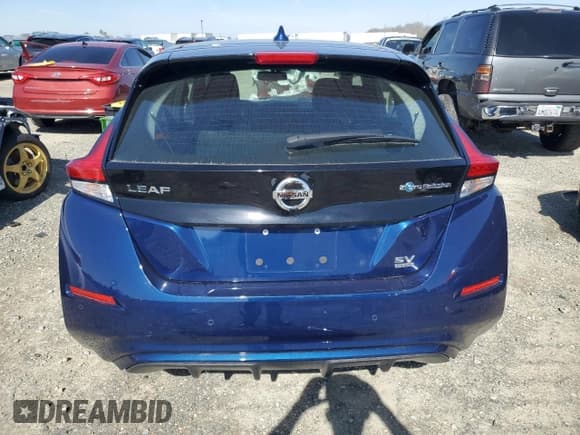 ✅ 2021 Nissan LEAF SV Plus • VIN: 1N4BZ1CV3MC551268 • Lot: 46451895. Wystawiony na Copart z przebiegiem 39 592 mil. Bezpłatny archiwum sprzedaży aukcyjnych z USA i szczegółowy raport historii pojazdu na DreamBid. Zdjęcie 6.