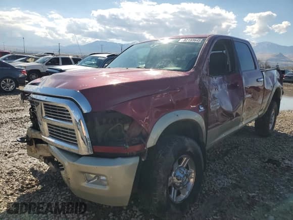 ✅ 2011 Ram 2500 Laramie Longhorn • VIN: 3D7UT2CL3BG567415 • Лот: 82193645. Опубликован ранее на Copart с пробегом 233 147 миль. Бесплатный доступ к архиву аукционных продаж из США и подробный отчёт об истории автомобиля на DreamBid. Изображение 1.