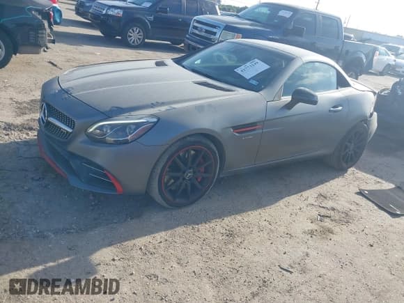 ✅ 2018 Mercedes-Benz SLC 43 AMG • VIN: WDDPK6GA5JF148806 • Лот: 42773249. Опубликован ранее на IAAI с пробегом 13 877 миль. Бесплатный доступ к архиву аукционных продаж из США и подробный отчёт об истории автомобиля на DreamBid. Изображение 2.