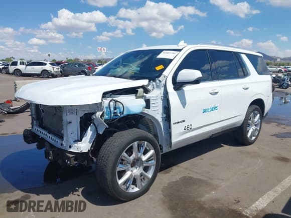 ✅ 2021 Chevrolet Tahoe LT • VIN: 1GNSKNKD9MR124454 • Lot: 42407741. Listed on IAAI with 77,433 mi. Free auction sales archive from the USA and detailed vehicle history report at DreamBid. Image 2.