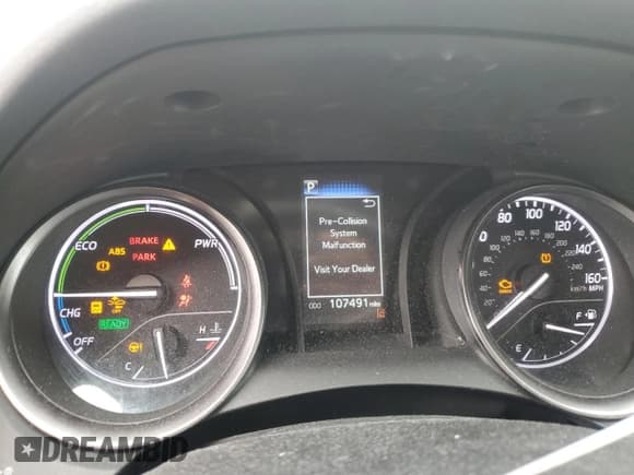 ✅ 2022 Toyota Camry Hybrid SE • VIN: 4T1G31AK1NU571746 • Lot: 91586855. Listed on Copart with 107,491 mi. Free auction sales archive from the USA and detailed vehicle history report at DreamBid. Image 9.