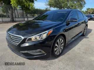 2016 Hyundai Sonata Sport с VIN 5NPE34AF9GH325654, выставлен на аукционе Copart как лот 90275685 с пробегом 76 792 миль миль и Списание • Salvage title. История ставок и продаж доступна на DreamBid. Изображение 1.