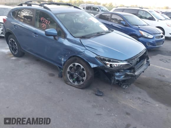 ✅ 2021 Subaru Crosstrek Premium • VIN: JF2GTACC0MG657039 • Lot: 42823238. Listed on IAAI with 51,184 mi. Free auction sales archive from the USA and detailed vehicle history report at DreamBid. Image 1.