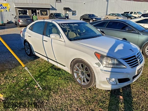 ✅ 2012 Hyundai Equus Ultimate • VIN: KMHGH4JH9CU053842 • Lot: 95103255. Listed on Copart with 147,353 mi. Free auction sales archive from the USA and detailed vehicle history report at DreamBid. Image 1.