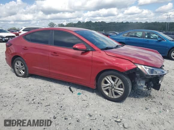 2020 Hyundai Elantra SEL with VIN 5NPD84LF2LH609325, listed as a Copart auction lot 65037475 with 102,017 mi miles and Salvage title. Bid and sale history available at DreamBid. Image 4.