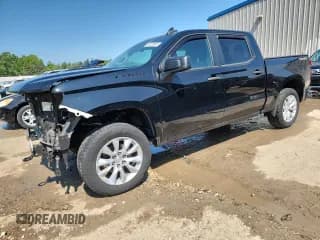 ✅ 2022 Chevrolet Silverado 1500 Custom • VIN: 3GCPYBEK8NG194146 • Lot: 64076555. Wystawiony na Copart z przebiegiem 61 096 mil. Bezpłatny archiwum sprzedaży aukcyjnych z USA i szczegółowy raport historii pojazdu na DreamBid. Zdjęcie 1.