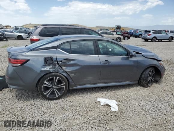 ✅ 2023 Nissan Sentra SR • VIN: 3N1AB8DV1PY238896 • Лот: 60670285. Опубликован ранее на Copart с пробегом 59 025 миль. Бесплатный доступ к архиву аукционных продаж из США и подробный отчёт об истории автомобиля на DreamBid. Изображение 3.