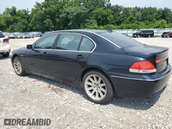 ✅ 2005 BMW 7 Series 745Li • VIN: WBAGN63545DS59095 • Lot: 66613345. Listed on Copart with 161,506 mi. Free auction sales archive from the USA and detailed vehicle history report at DreamBid. Image 2.