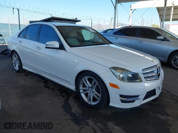 ✅ 2013 Mercedes-Benz C 250 Sport • VIN: WDDGF4HB3DR272141 • Lot: 43584571. Listed on IAAI with 191,607 mi. Free auction sales archive from the USA and detailed vehicle history report at DreamBid. Image 1.