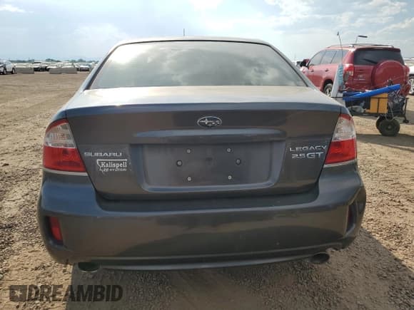 ✅ 2008 Subaru Legacy GT Limited • VIN: 4S3BL676284222458 • Lot: 68723495. Listed on Copart with 104,269 mi. Free auction sales archive from the USA and detailed vehicle history report at DreamBid. Image 6.